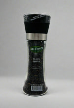 فلفل أسود كامل مع مطحنة سيراميك من السيد فودز، 100 جرام