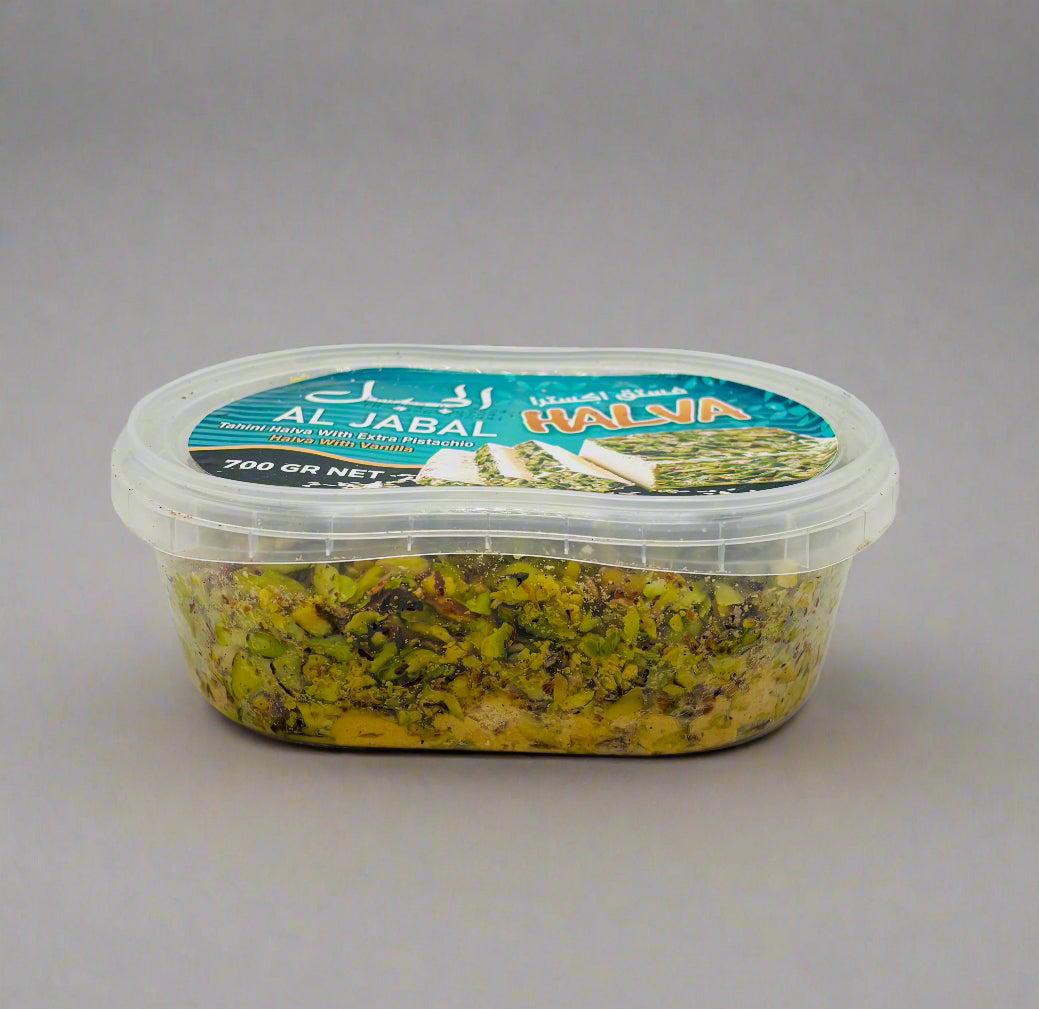 Al Jabal Tahini Halwa with Pistachio, 700 Grams