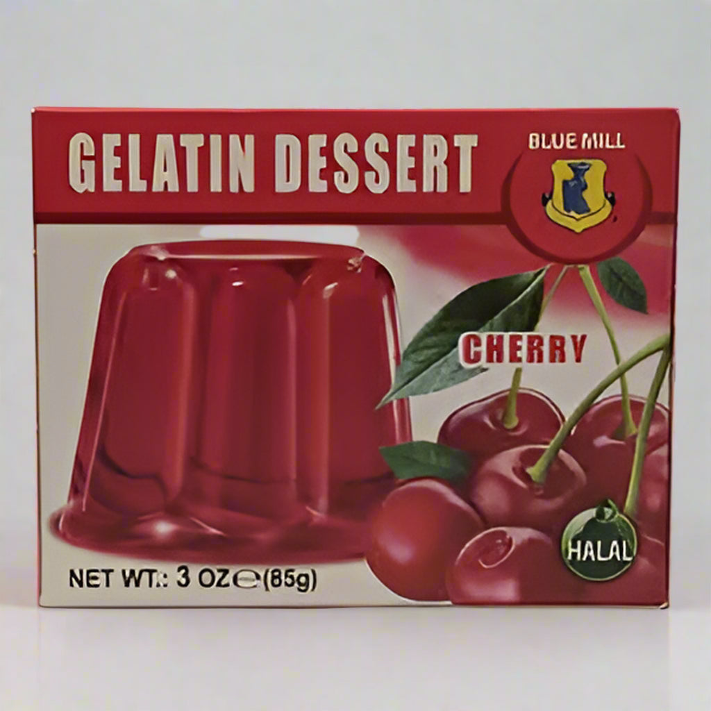 Blue Mill Gelatin Dessert Cherry, 85 Grams