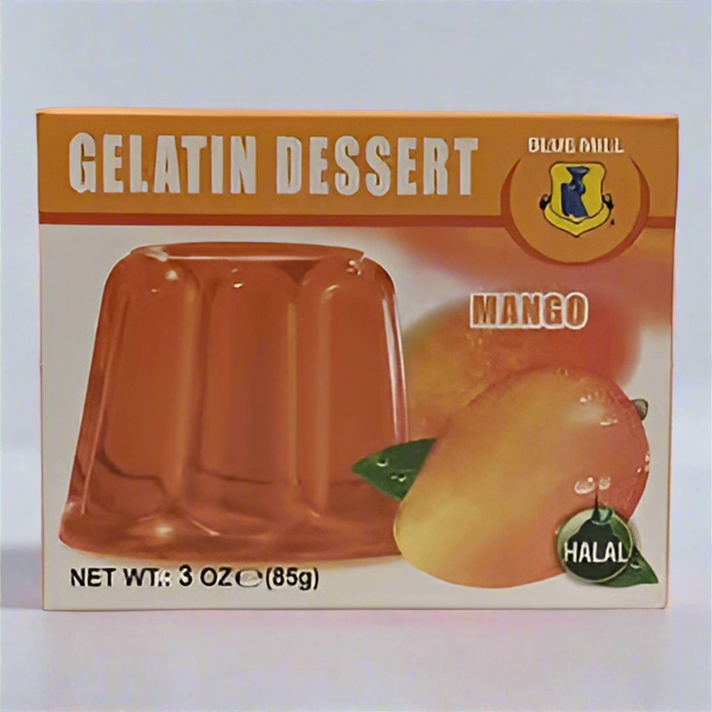 Blue Mill Gelatin Dessert Mango, 85 Grams