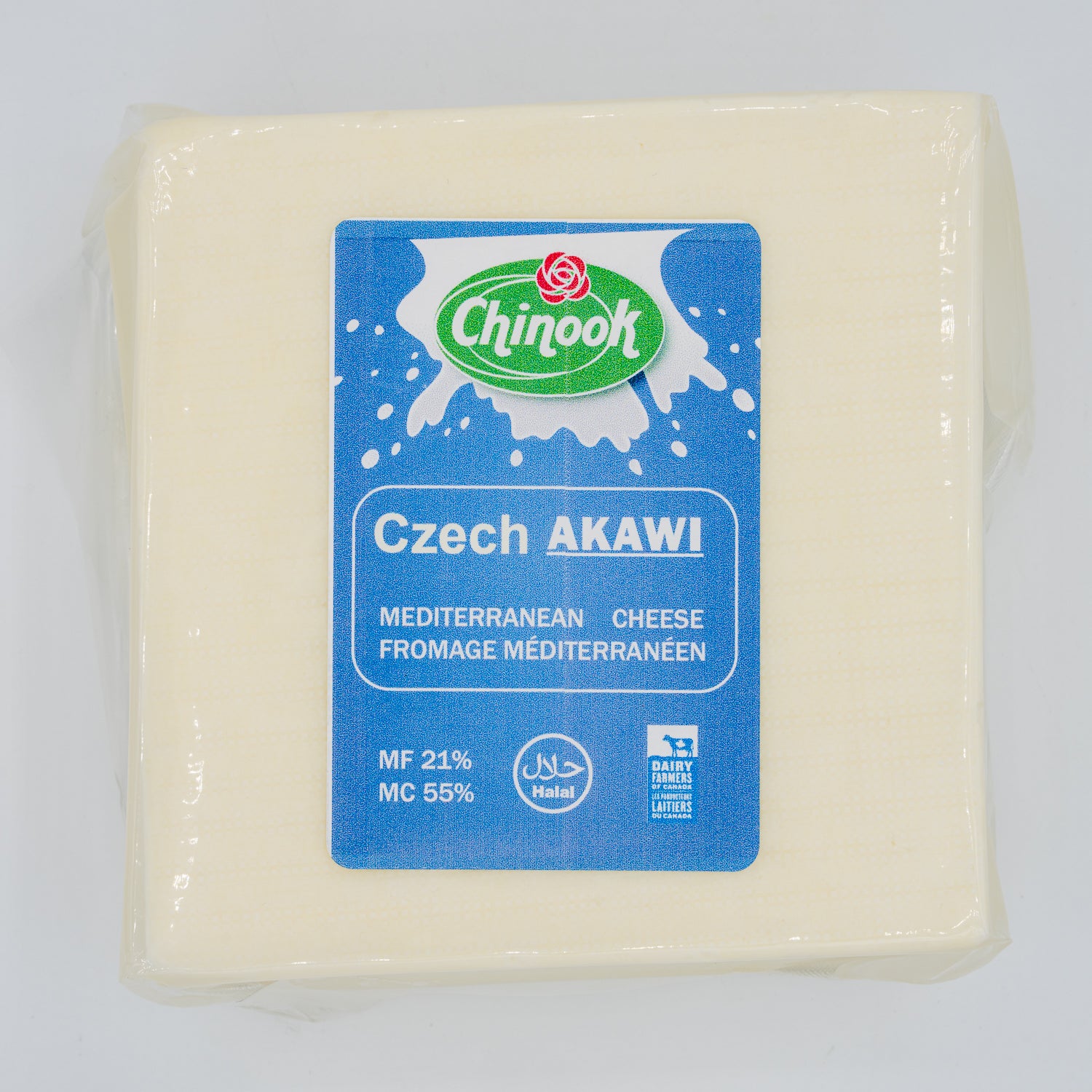 Czech Akawi Cheese - Mediterranean Cheese, Approx 330 Grams