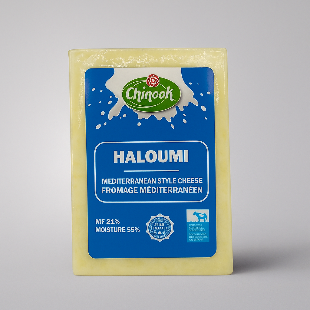 Haloumi Cheese, Plain Flavour - Mediterranean Cheese, Approx 330 Grams