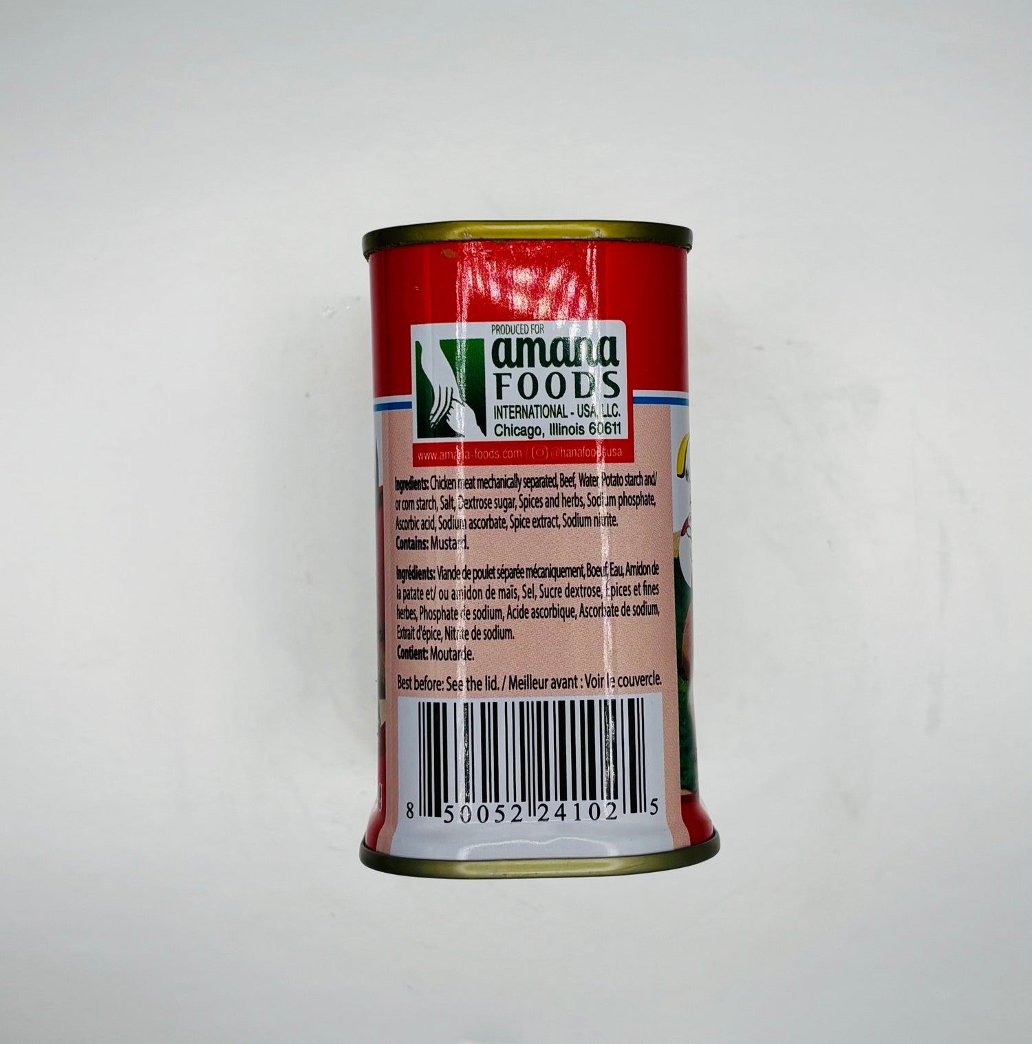 Hana Luncheon Meat, Chicken & Beef, 340 Grams