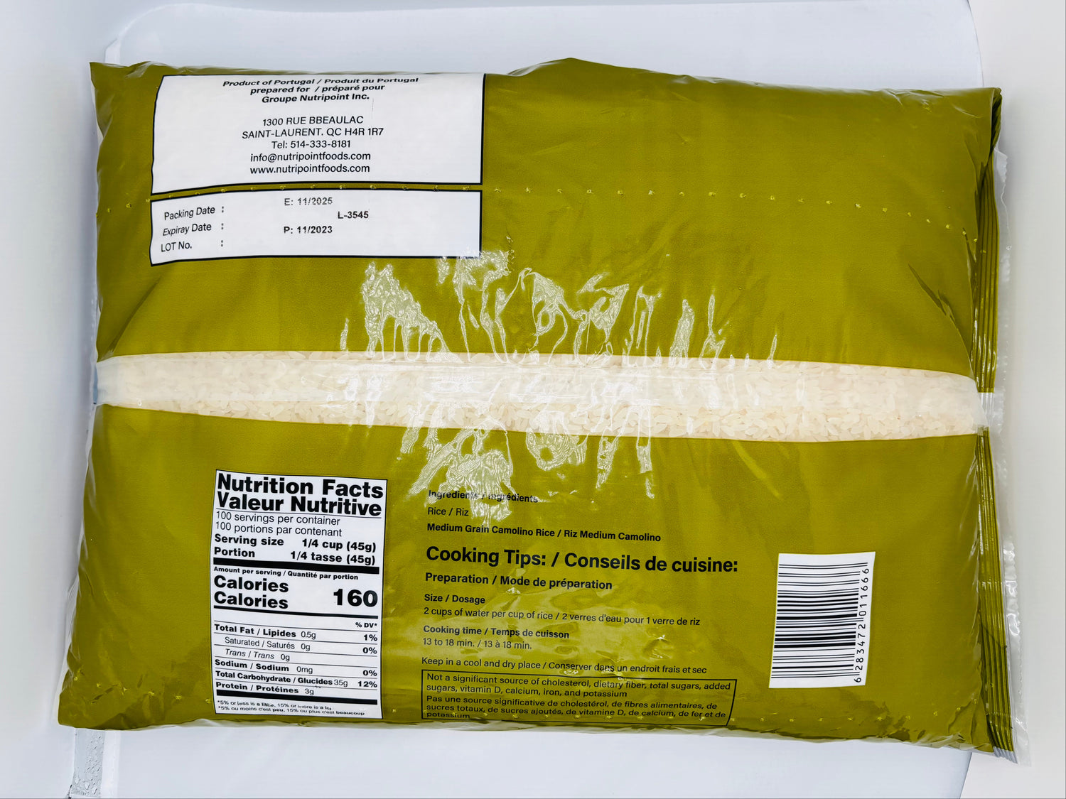Judi Mountain Premium Rice, Egyptian Style, 4.54 KG