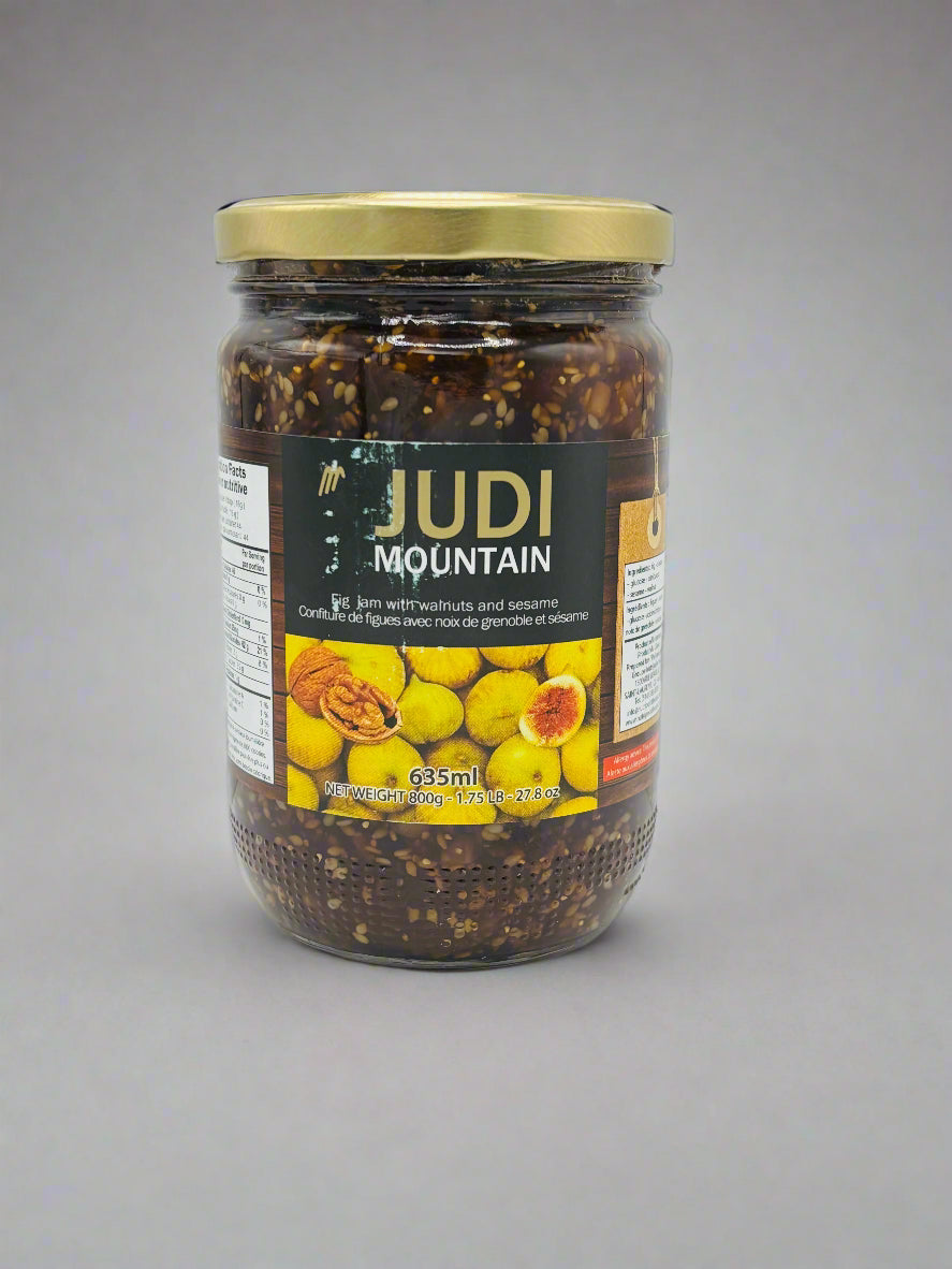 Judi Mountain Fig Jam with Walnuts and Sesame, 800 Grams