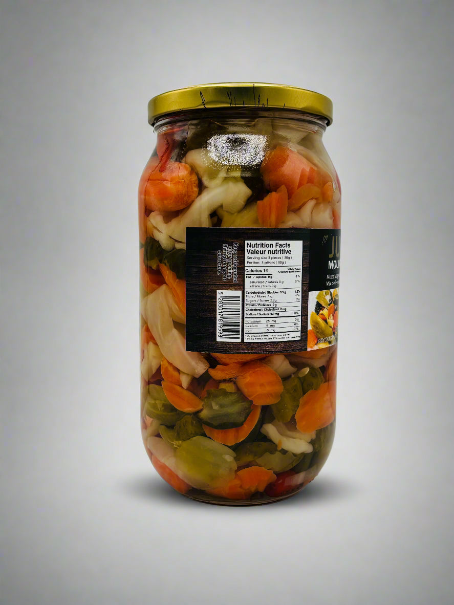 Judi Mountain Mixed Vegetable Pickles, 1000 Grams