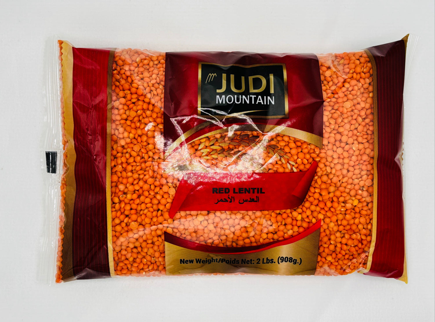 Judi Mountain Red Lentil, Whole, 908 Grams