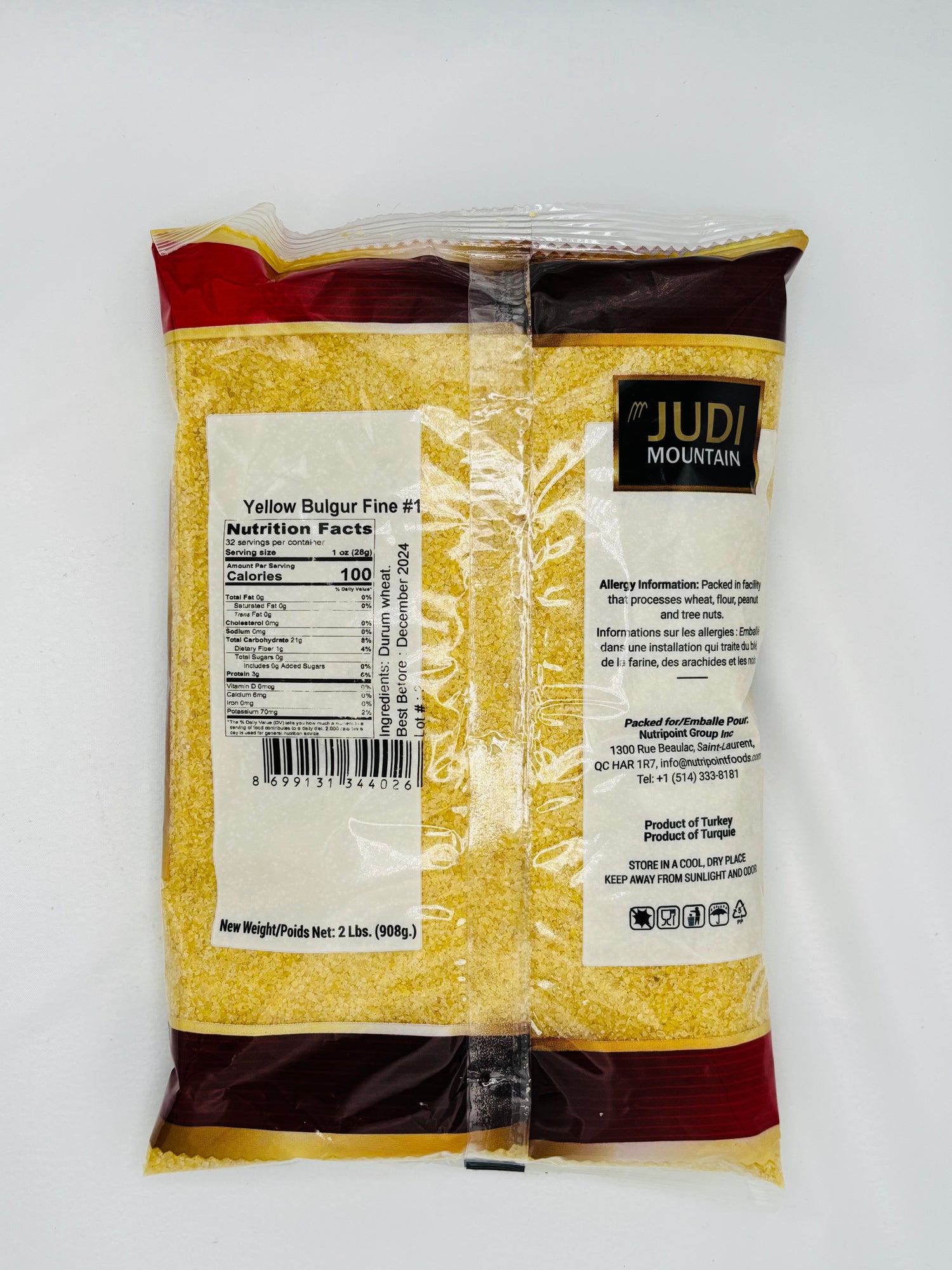 Judi Mountain Yellow Bulgur, Fine 