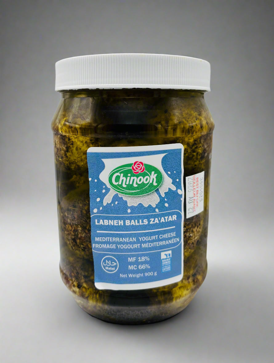 Labneh Cheese Balls, Za'atar Flavour - Mediterranean Yogurt Cheese, 90 ...