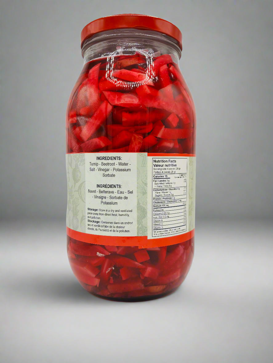Majlis Pickled Turnip with Beets, 2.84L