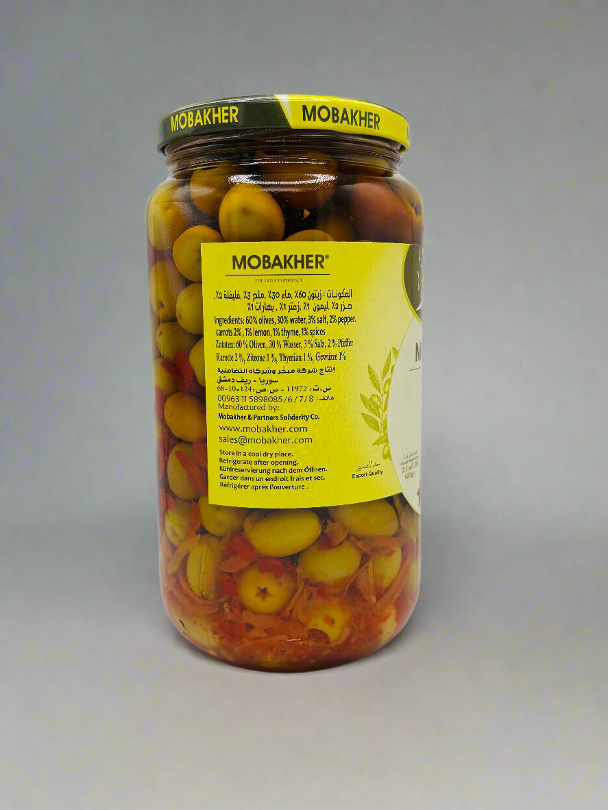 Mobakher Mix Olives, 1000 Grams
