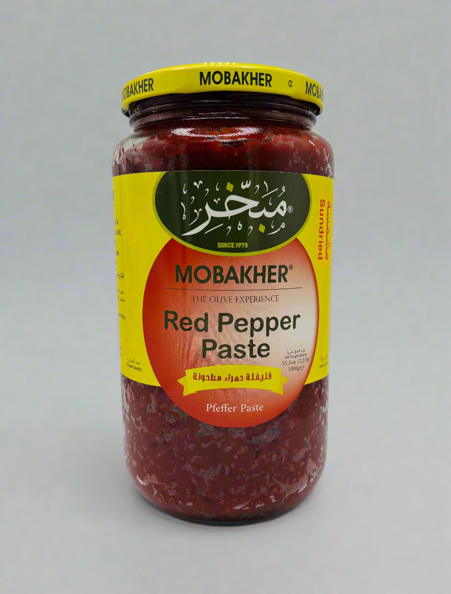 Mobakher Red Pepper Paste, 1000 Grams