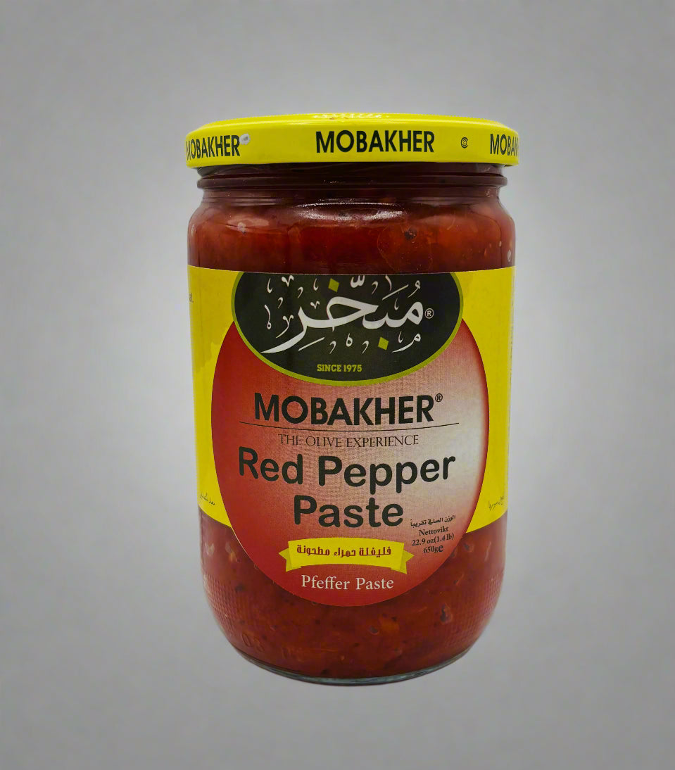 Mobakher Red Pepper Paste, 660 Grams