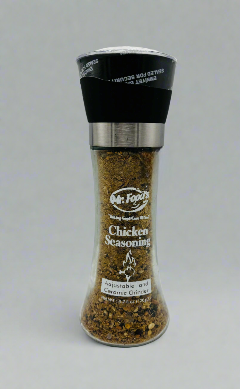 Mr Foods Chicken Seasoning With Ceramic Grinder, 120 Grams