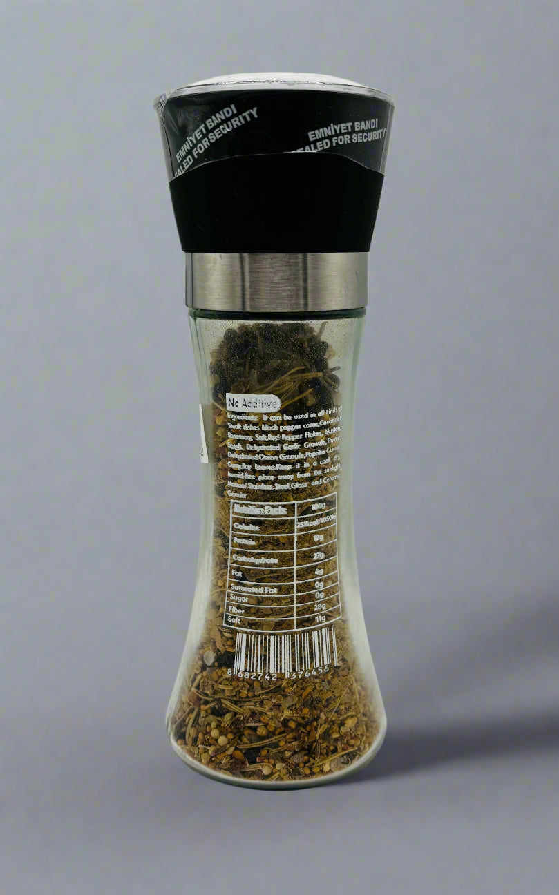 Mr Foods Steak Seasoning With Ceramic Grinder, 100 Grams