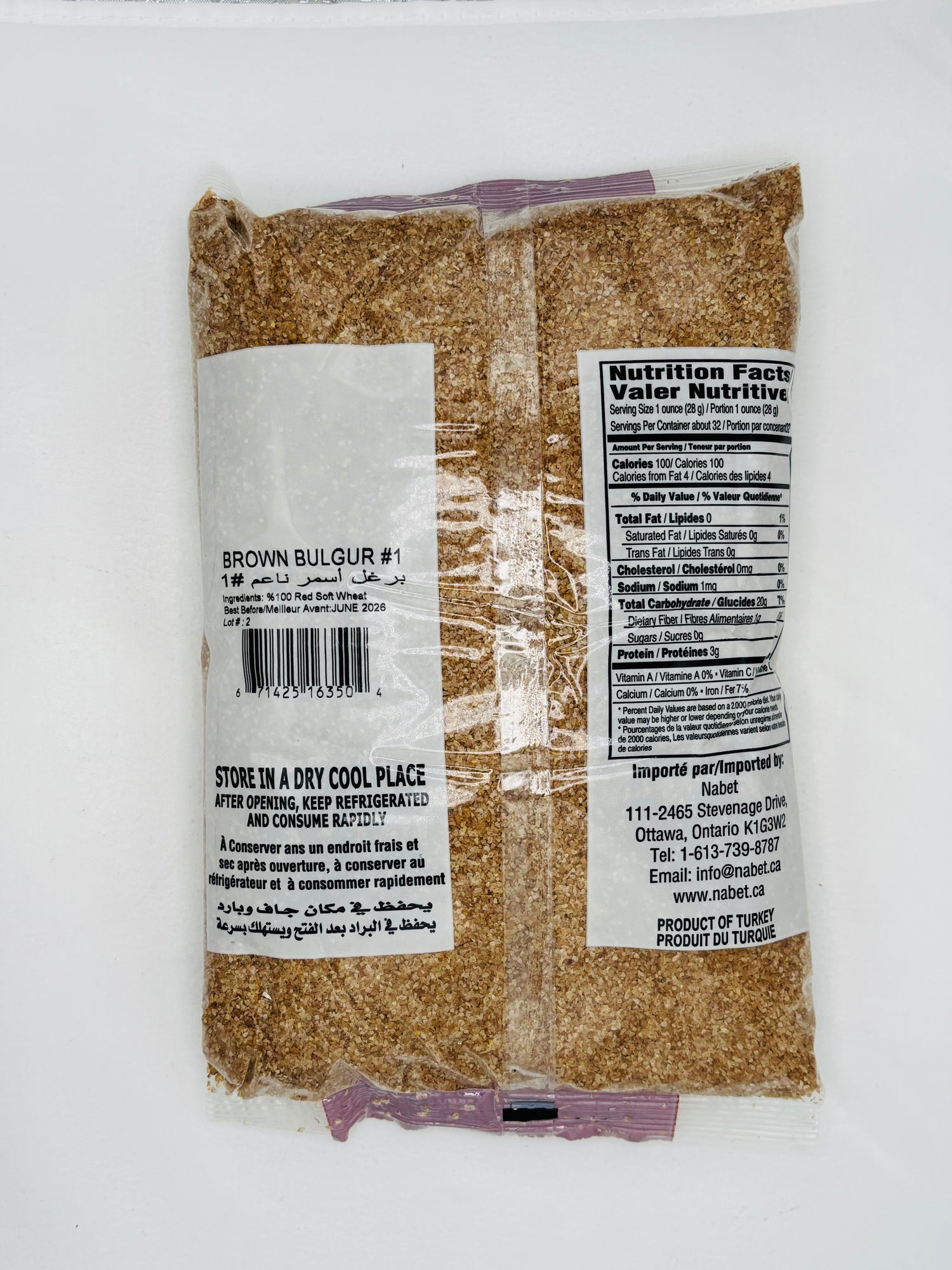 Nabet Brown Bulgur 
