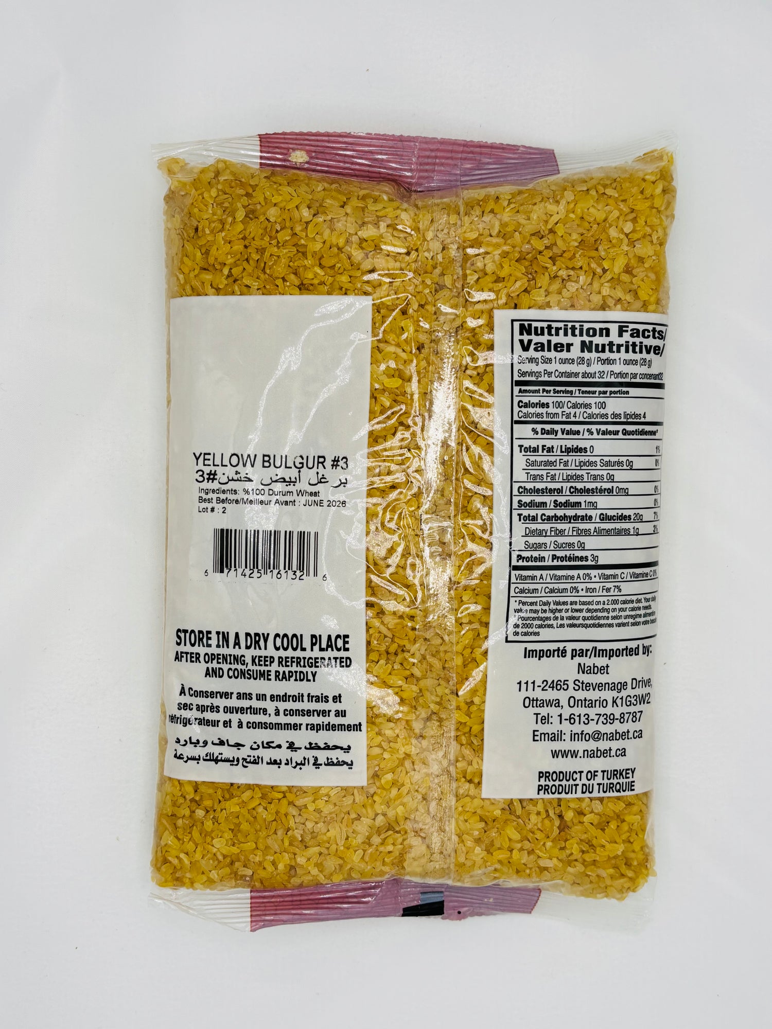 Nabet Yellow Bulgur 