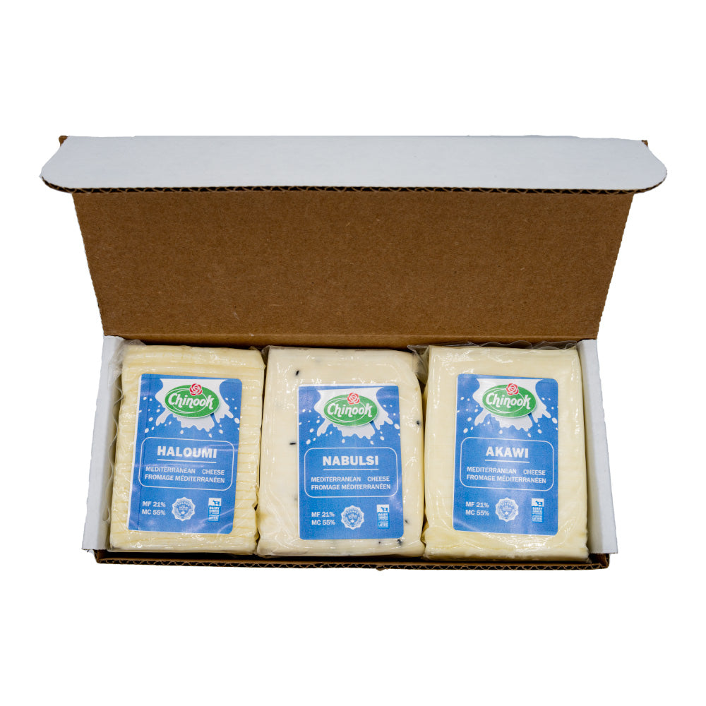 Party Pack Combo - Haloumi, Nabulsi, Akawi, Approx 1 KG