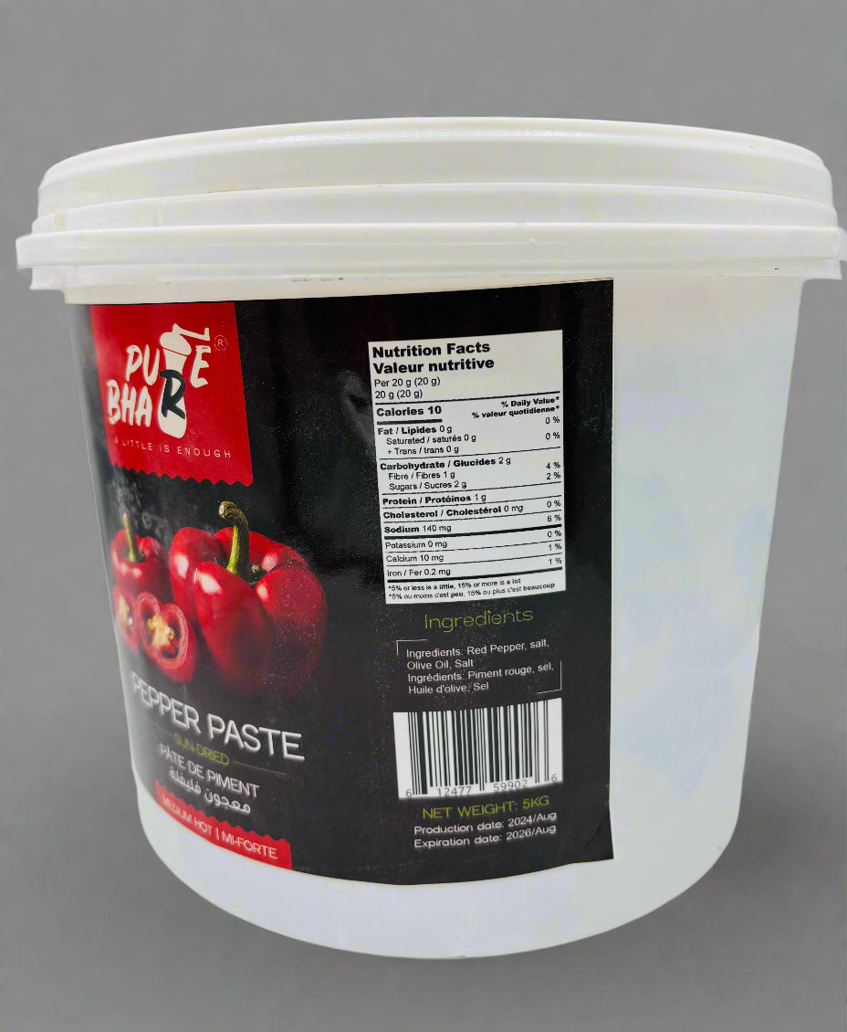 Pure Bhar Sun-Dried Pepper Paste, 5 KG