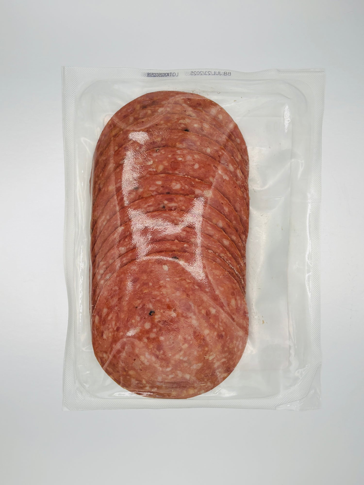 Solmaz Sliced Salami, All Beef, Mild Hot, 200 Grams