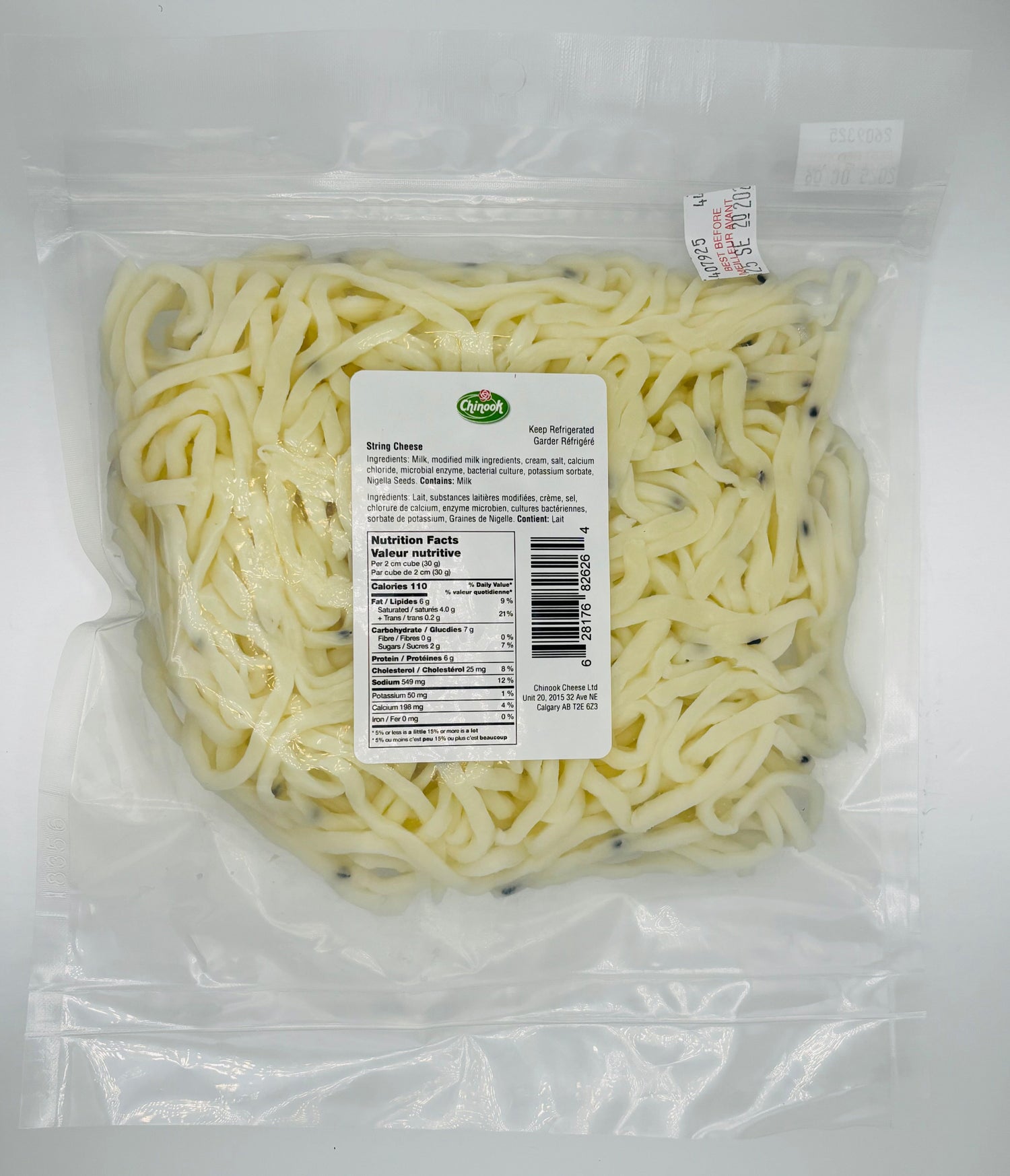 String Cheese Bag - Mediterranean Cheese, 330 Grams