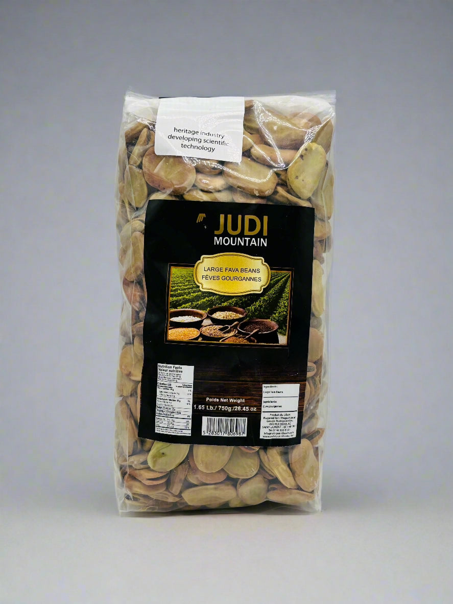 Judi Mountain Large Fava Beans, 750 Grams