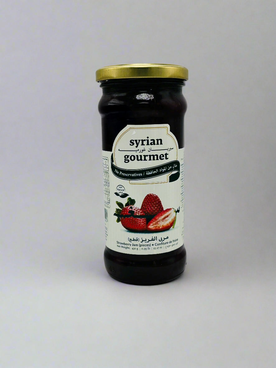 Syrian Gourmet Strawberry Jam, 430 Grams