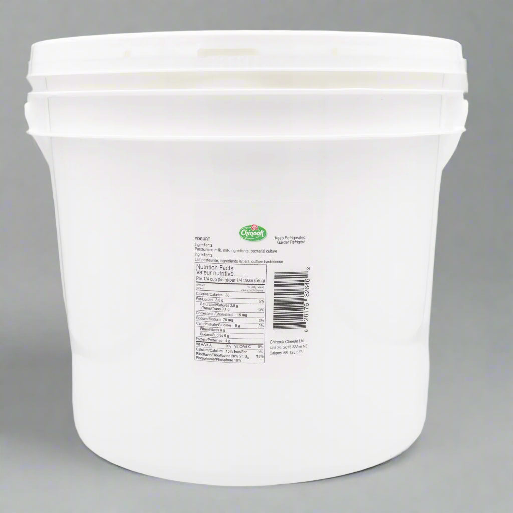 Yogurt Pail, Plain Flavour - Mediterranean Style, 5 KG